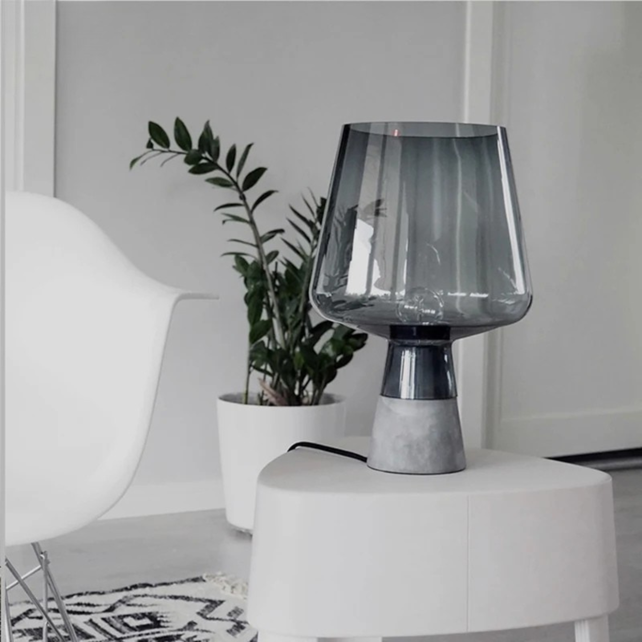 Cement Table Lamp