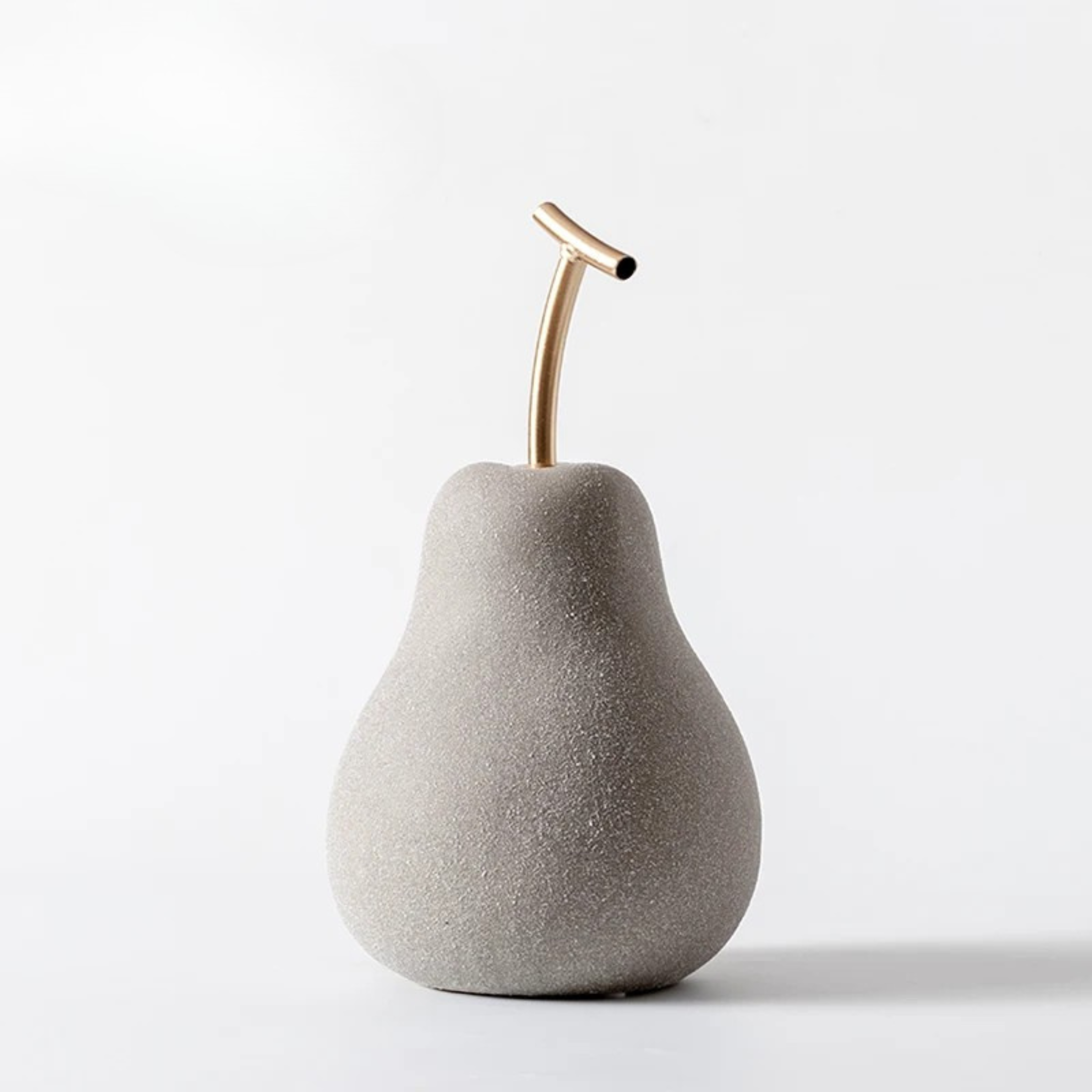 Ceramic Apple Sculpture Figurine
