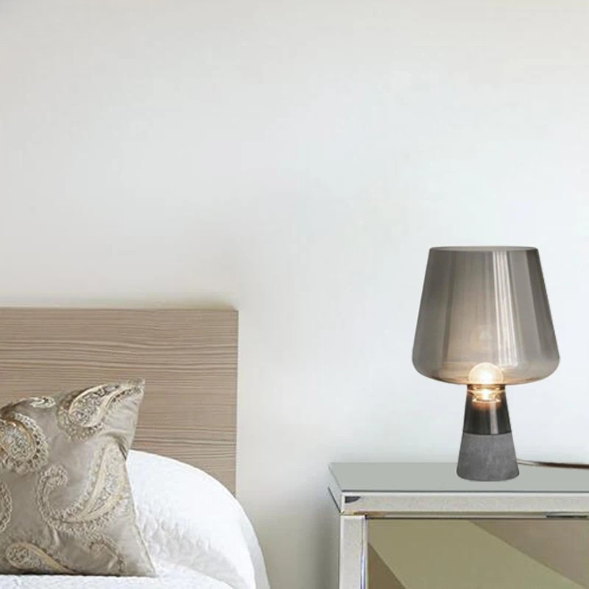 Cement Table Lamp