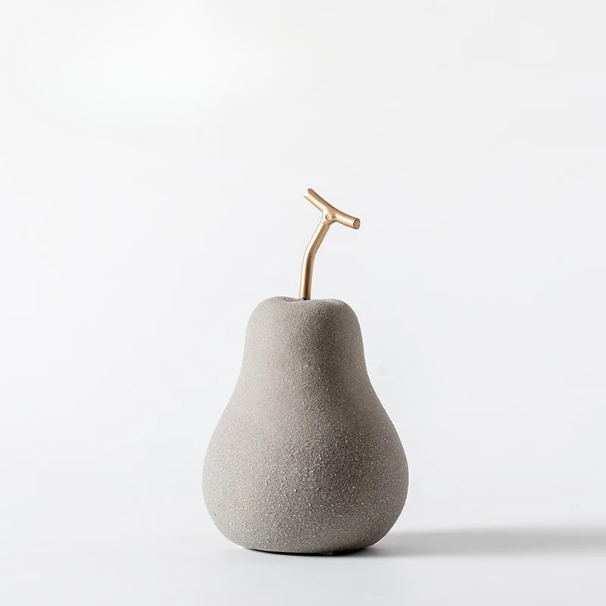 Ceramic Apple Sculpture Figurine