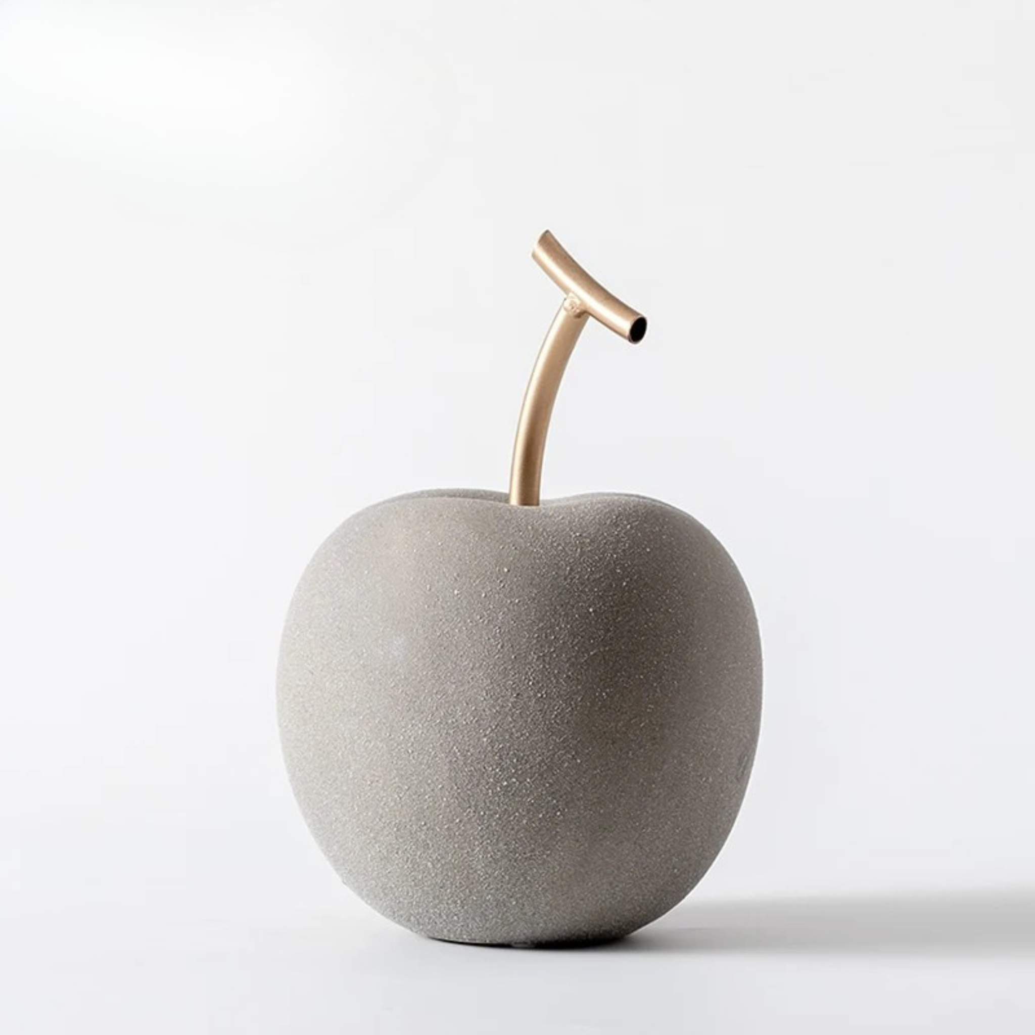 Ceramic Apple Sculpture Figurine