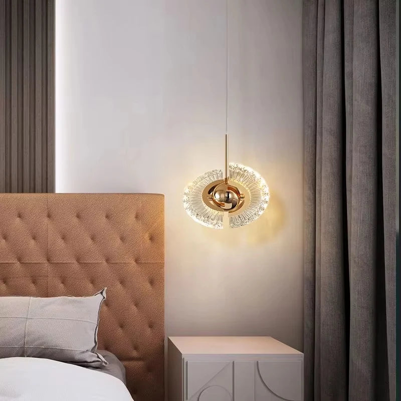 Modern LED Pendant Light – Elegant Hanging Lamp for Living Room, Bedroom & Dining