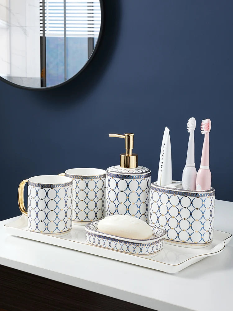 Nordic Ceramic Soap Dispenser Bottle