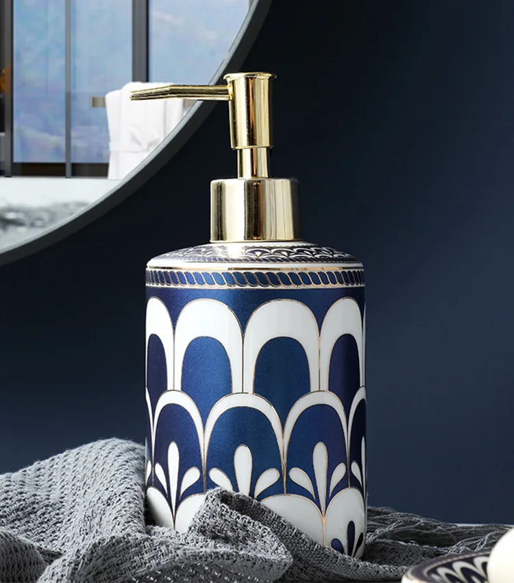 Nordic Ceramic Soap Dispenser Bottle