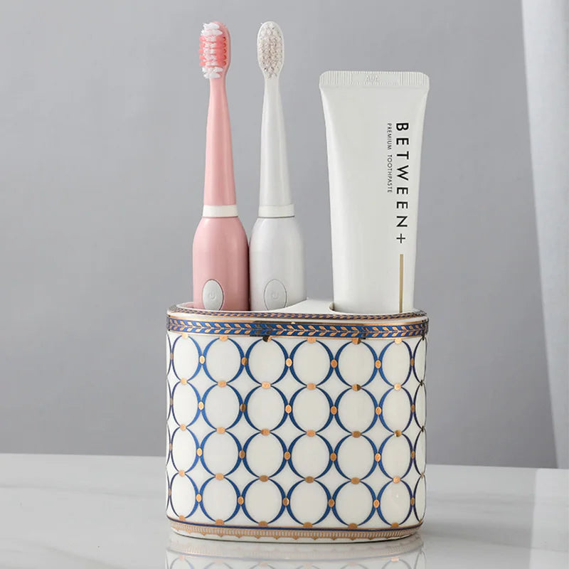 Nordic Ceramic Toothbrush Holder Cup