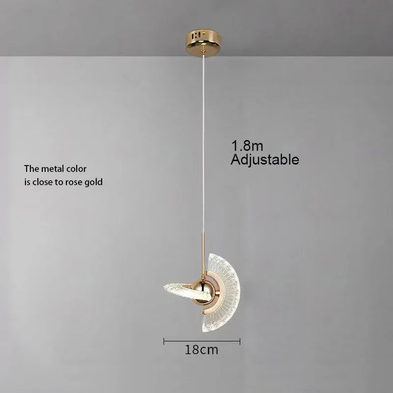 Modern LED Pendant Light – Elegant Hanging Lamp for Living Room, Bedroom & Dining