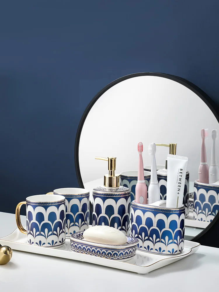 Nordic Ceramic Soap Dispenser Bottle