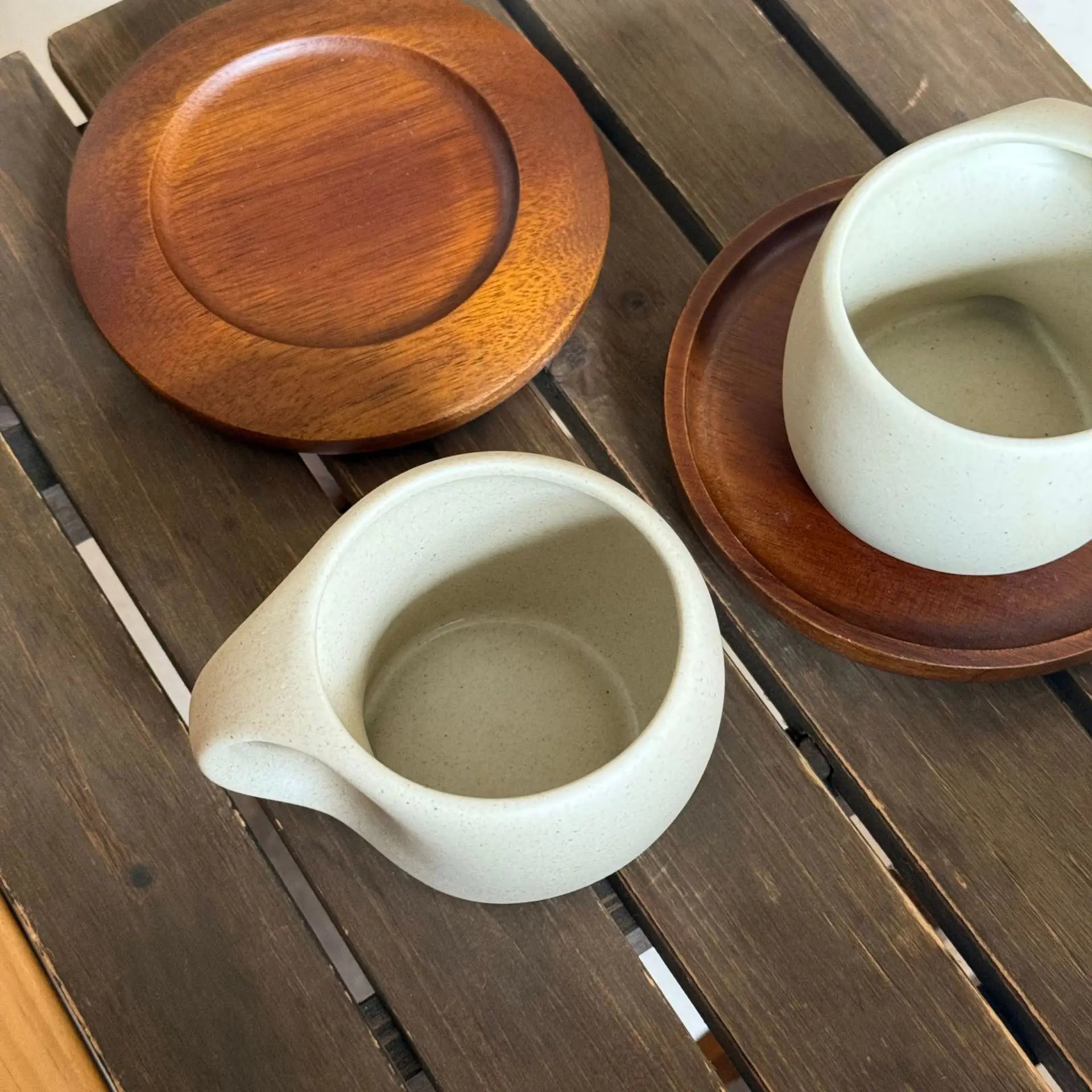 Nordic Vintage Ceramic Coffee Cup & Saucer – Modern Art Espresso & Latte Mug