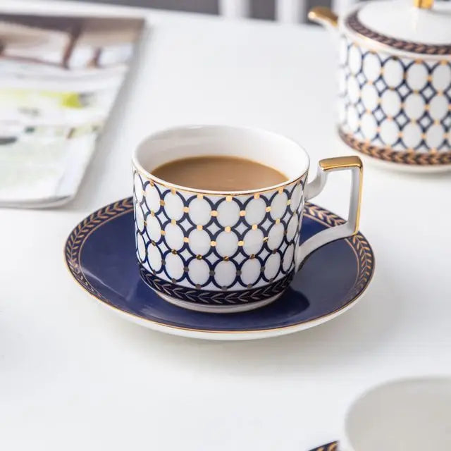 European Coffee Cup Set