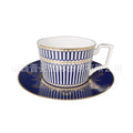 European Geometric Bone China Dinner Plate