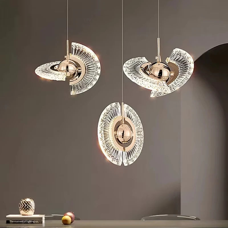 Modern LED Pendant Light – Elegant Hanging Lamp for Living Room, Bedroom & Dining