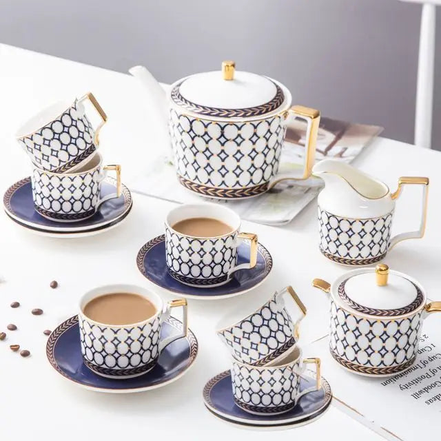 European Coffee Cup Set