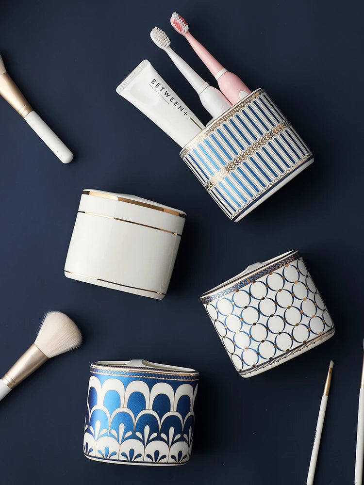 Nordic Ceramic Toothbrush Holder Cup