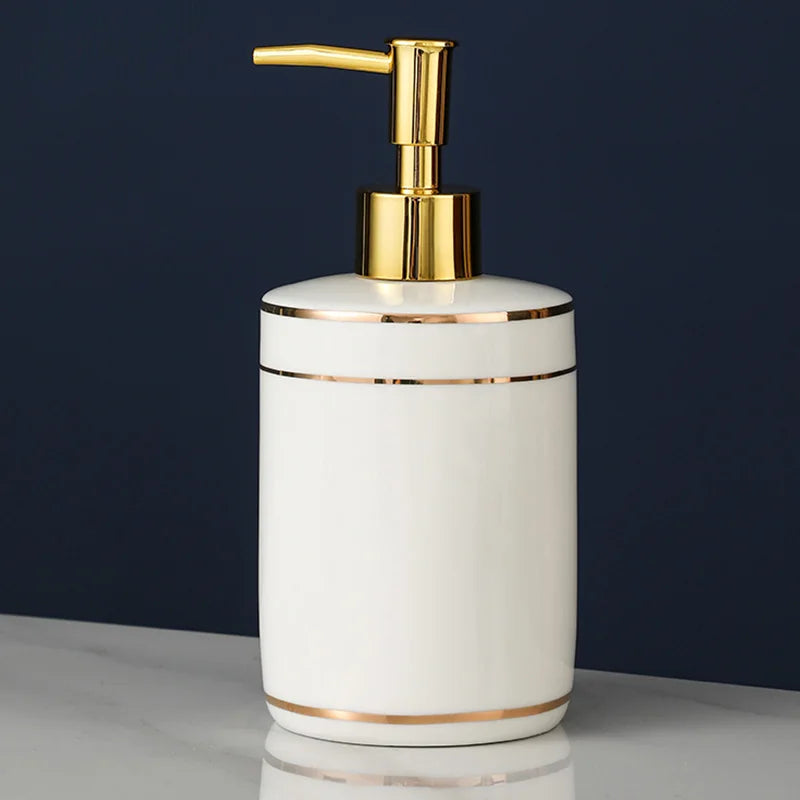 Nordic Ceramic Soap Dispenser Bottle