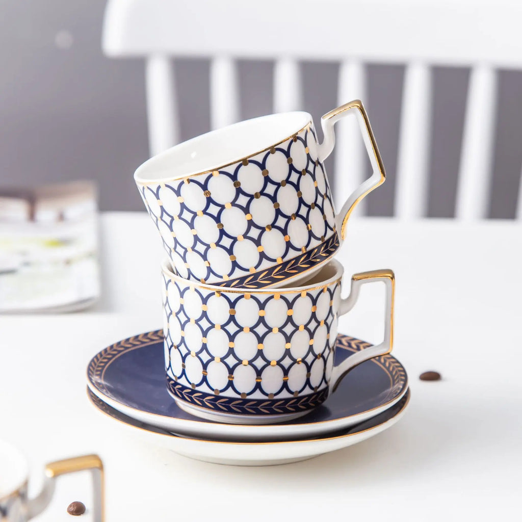 European Coffee Cup Set