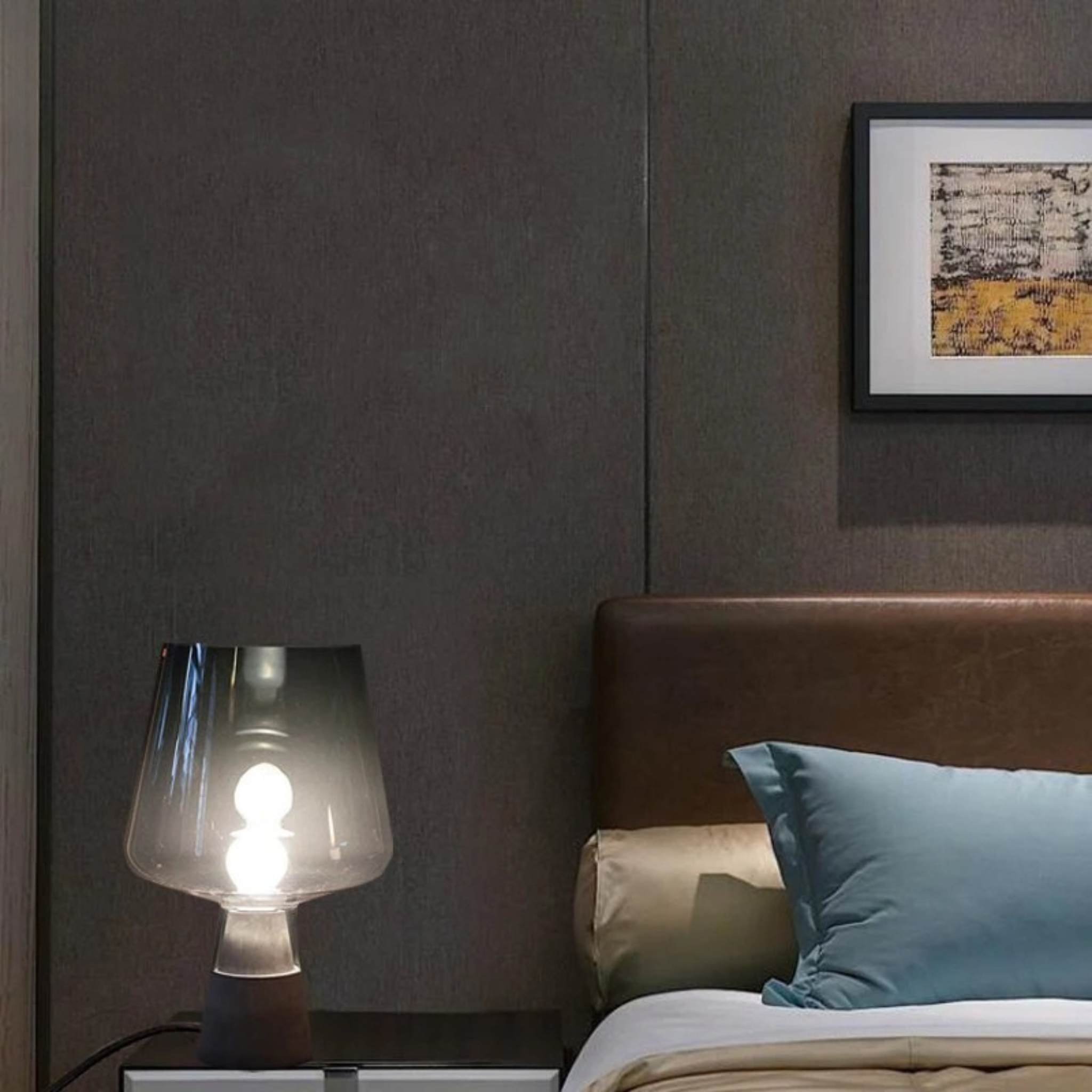 Cement Table Lamp